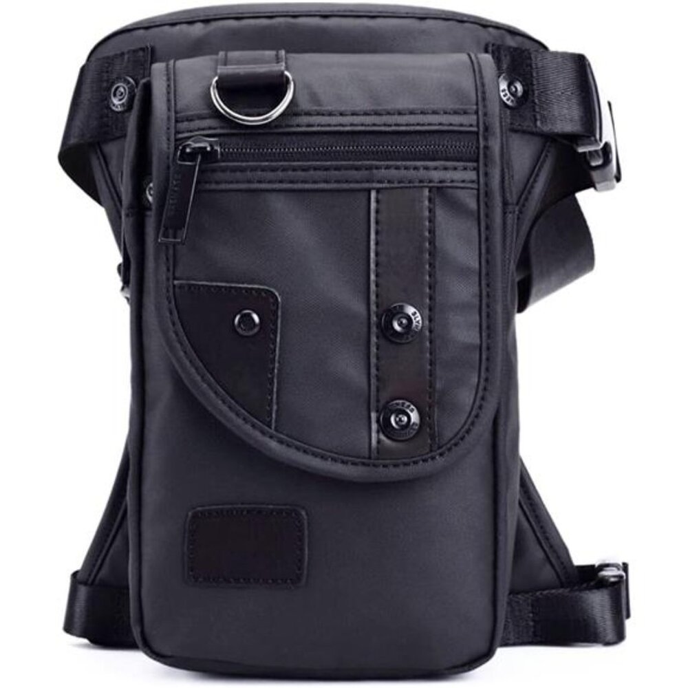 Oxford Leg Bag for Men Motorcycle Riding Women Fanny Pack Outdoor Travel Hip Bag